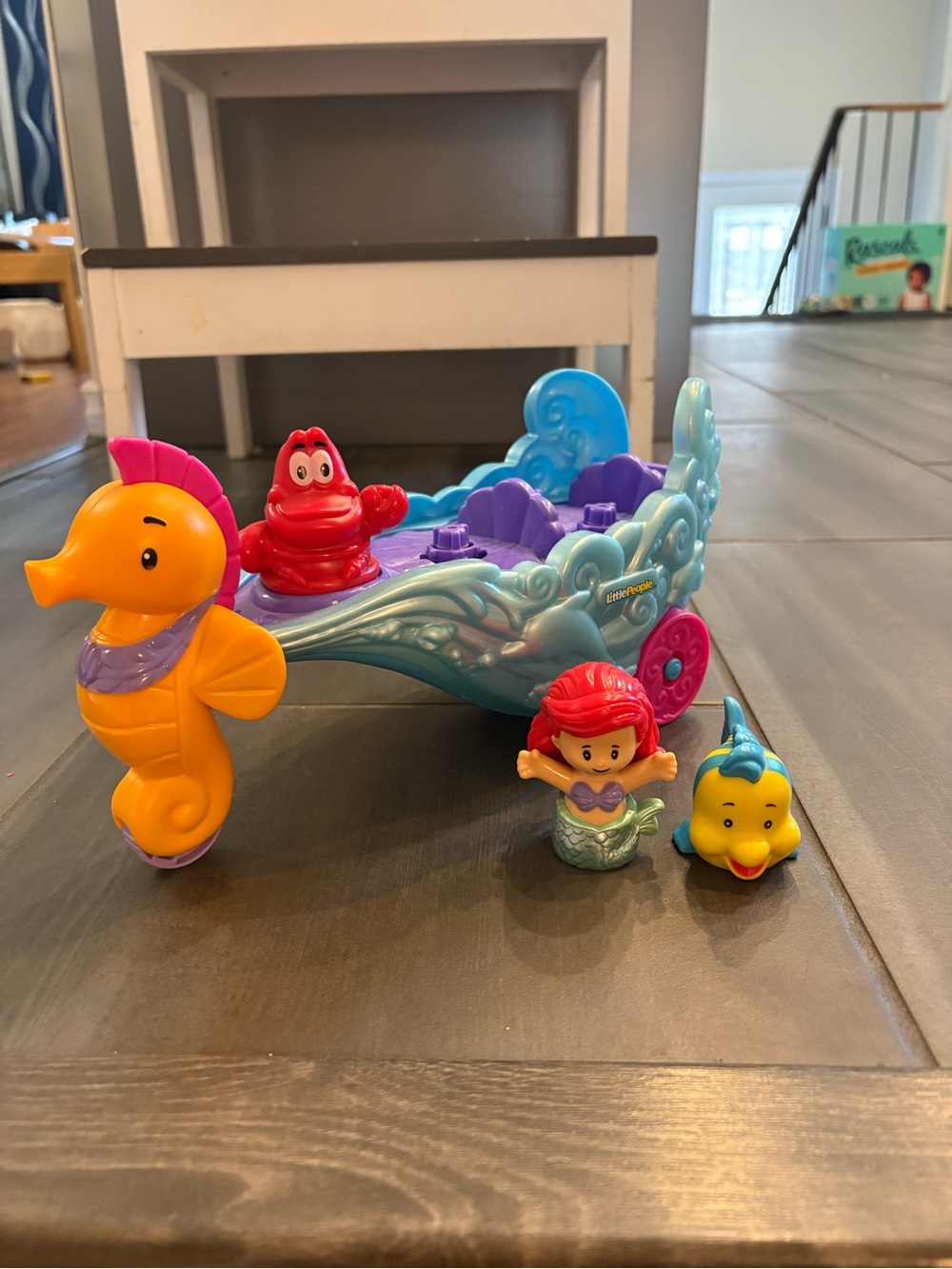 Fisher-Price Little People Ariel Seaside Chariot Playset
